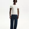 Ribbed short sleeve T-shirt Ribbed short sleeve T-shirt