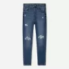 Ripped carrot fit jeans Ripped carrot fit jeans