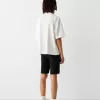 Ripped denim Bermuda shorts Ripped denim Bermuda shorts