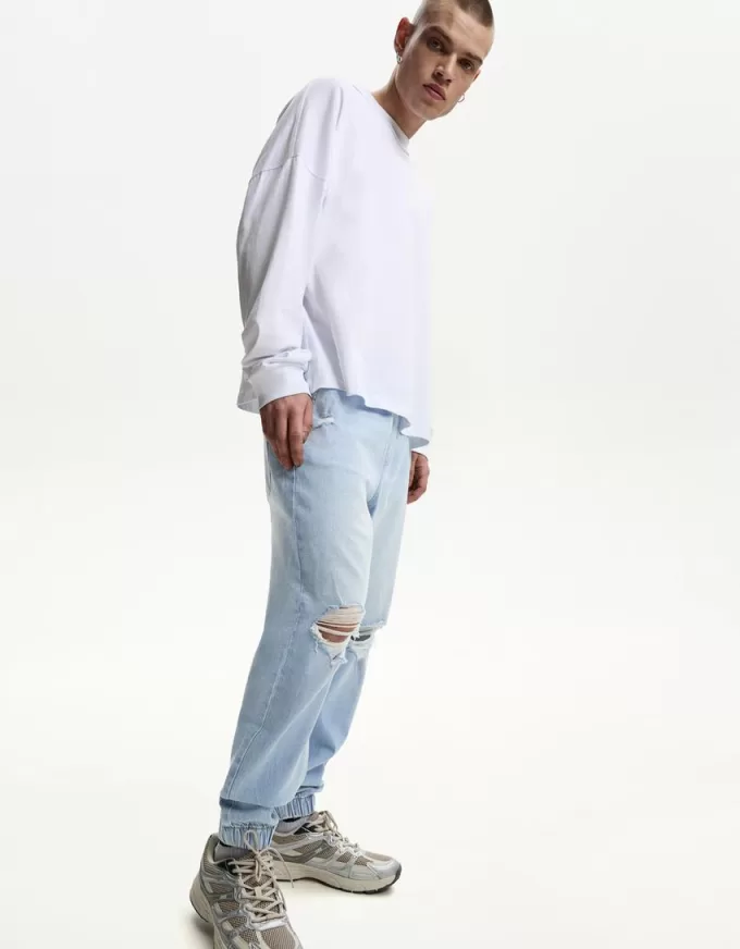 Ripped jogger jeans Ripped jogger jeans