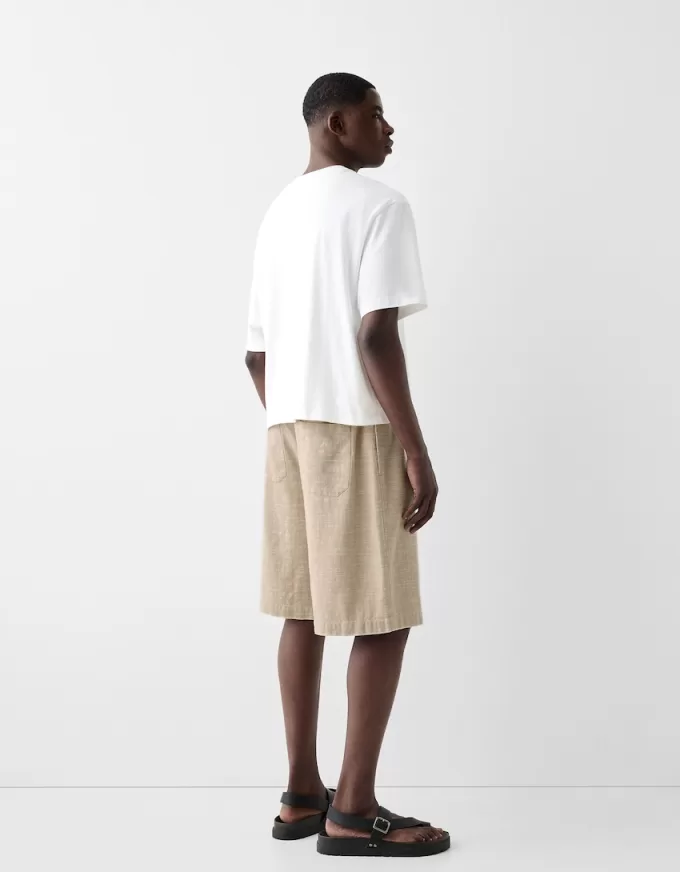 Rustic jogger Bermuda shorts Rustic jogger Bermuda shorts