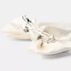 Satin-finish hair clip with bow Satin-finish hair clip with bow