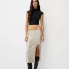 Sequined midi skirt