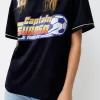 Short sleeve Captain Tsubasa sporty T-shirt