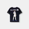 Short sleeve Captain Tsubasa sporty T-shirt