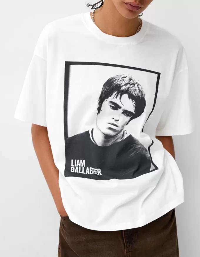 Short sleeve Liam Gallagher T-shirt