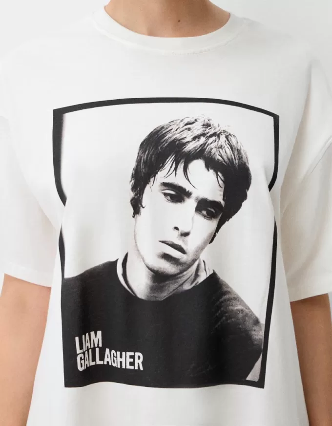 Short sleeve Liam Gallagher T-shirt