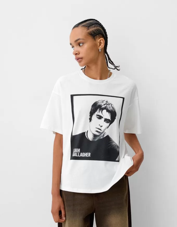 Short sleeve Liam Gallagher T-shirt