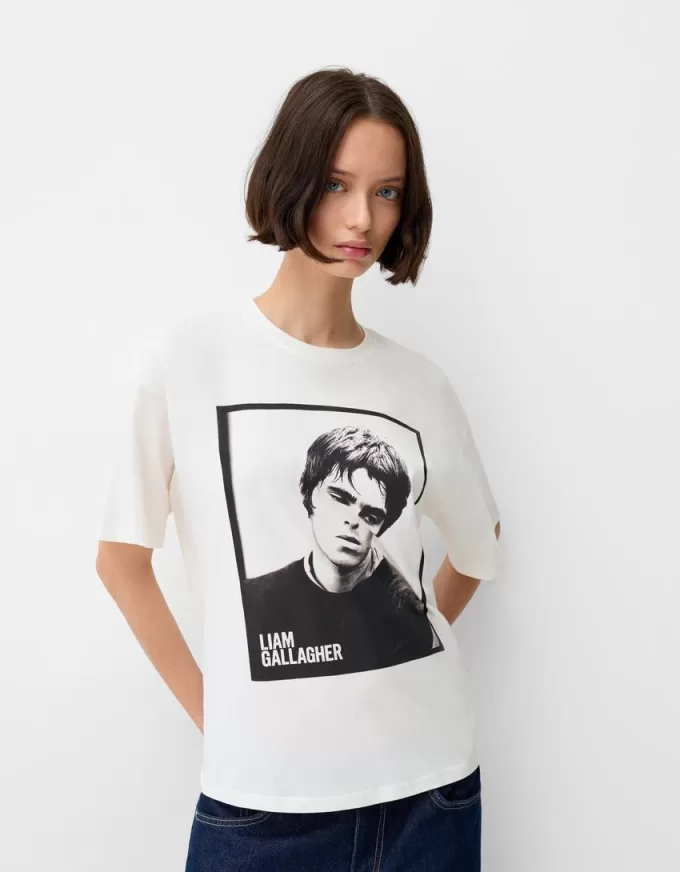 Short sleeve Liam Gallagher T-shirt