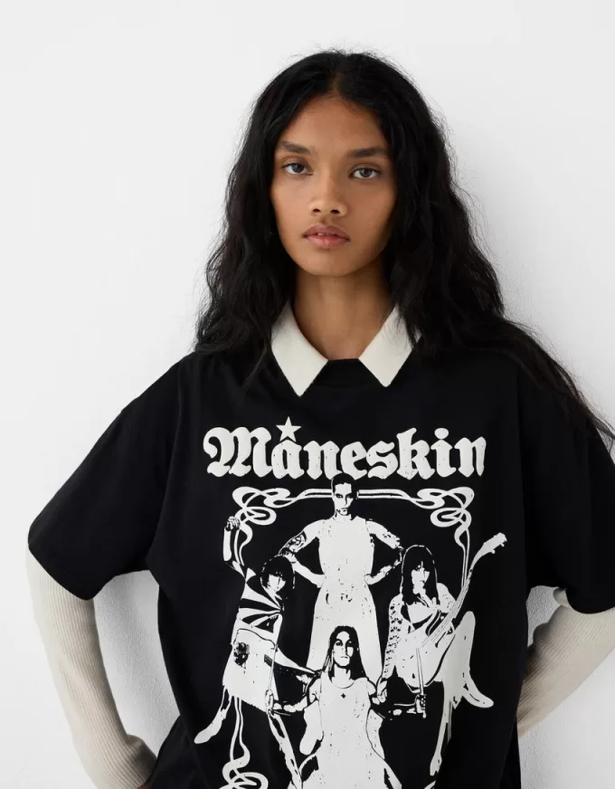 Short sleeve Måneskin T-shirt