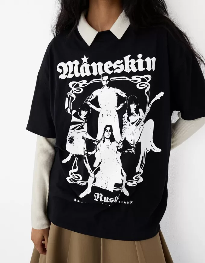 Short sleeve Måneskin T-shirt