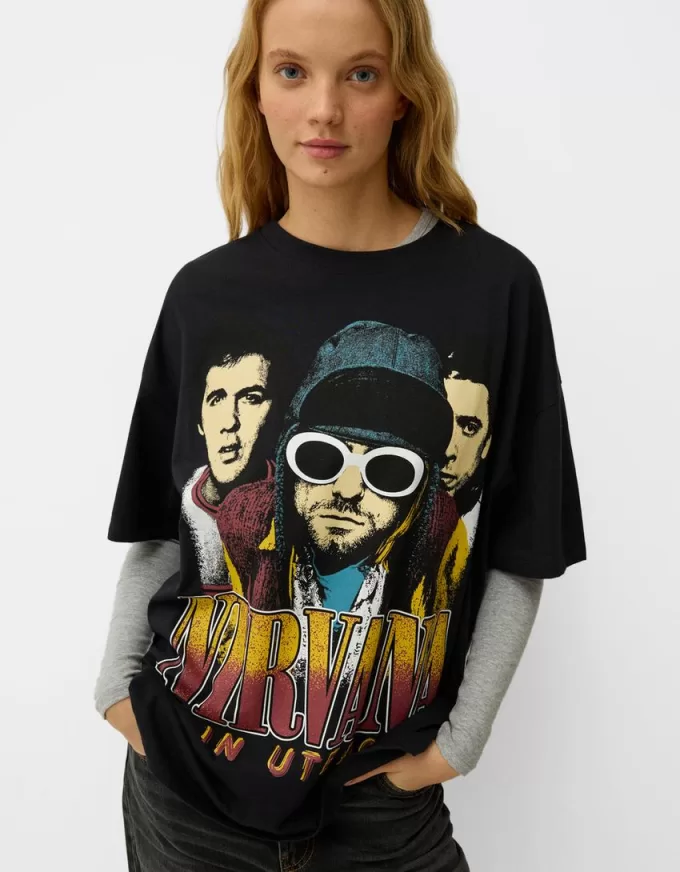 Short sleeve Nirvana T-shirt