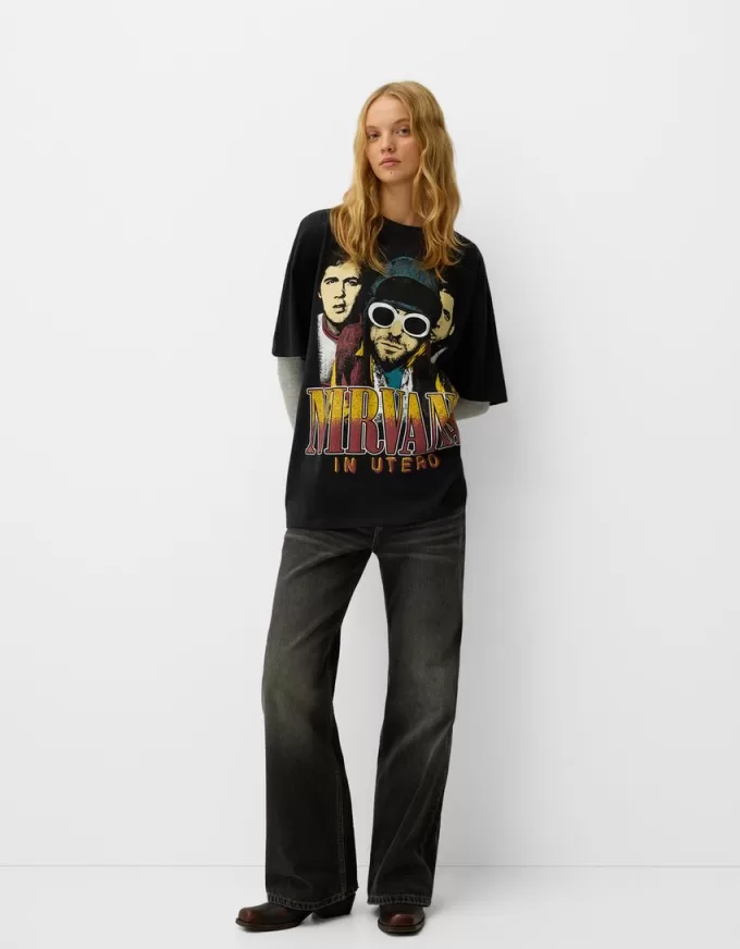 Short sleeve Nirvana T-shirt