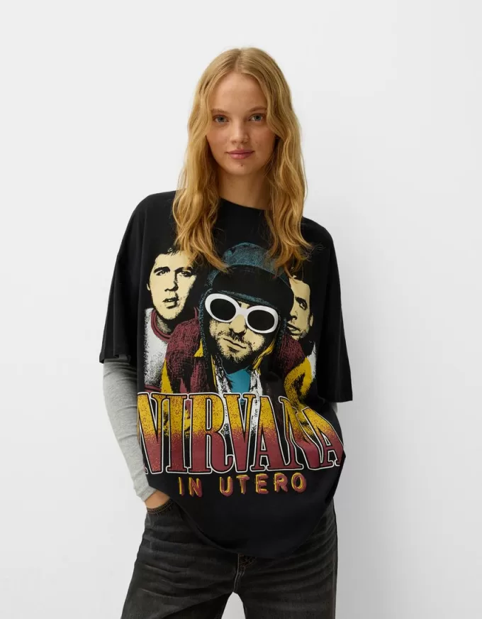 Short sleeve Nirvana T-shirt