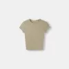 Short sleeve T-shirt with a scoop neck Short sleeve T-shirt with a scoop neck