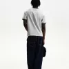 Short sleeve T-shirt with contrast print Short sleeve T-shirt with contrast print