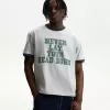 Short sleeve T-shirt with contrast print Short sleeve T-shirt with contrast print