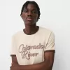 Short sleeve T-shirt with contrasting ribbed trims Short sleeve T-shirt with contrasting ribbed trims
