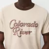 Short sleeve T-shirt with contrasting ribbed trims Short sleeve T-shirt with contrasting ribbed trims