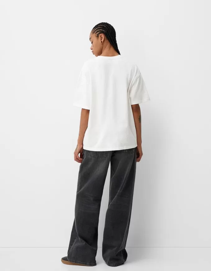 Short sleeve T-shirt with print