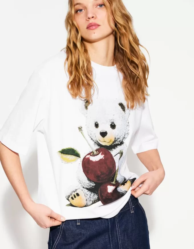 Short sleeve T-shirt with print