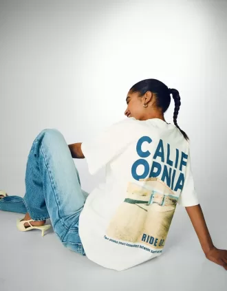 Short sleeve T-shirt with print