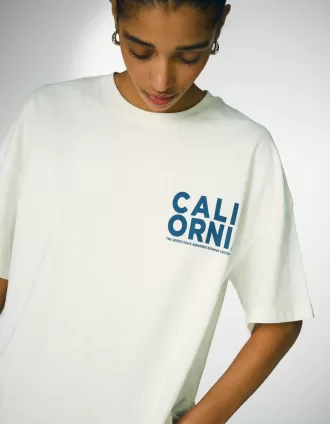 Short sleeve T-shirt with print