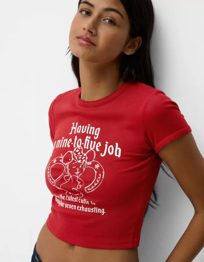 Short sleeve T-shirt with print Short sleeve T-shirt with print