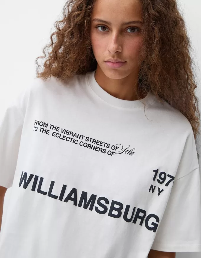 Short sleeve T-shirt with print