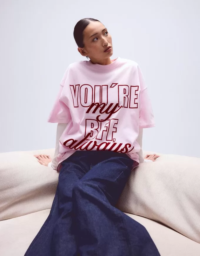 Short sleeve T-shirt with print