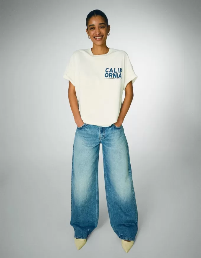 Short sleeve T-shirt with print