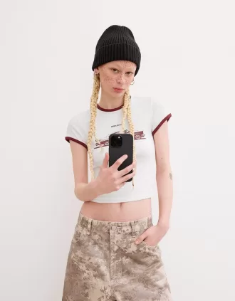 Short sleeve T-shirt with print