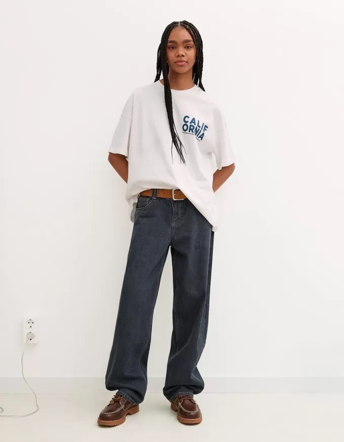 Short sleeve T-shirt with print