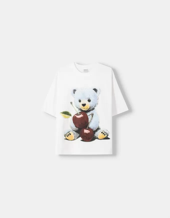 Short sleeve T-shirt with print