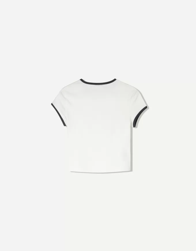 Short sleeve T-shirt with print