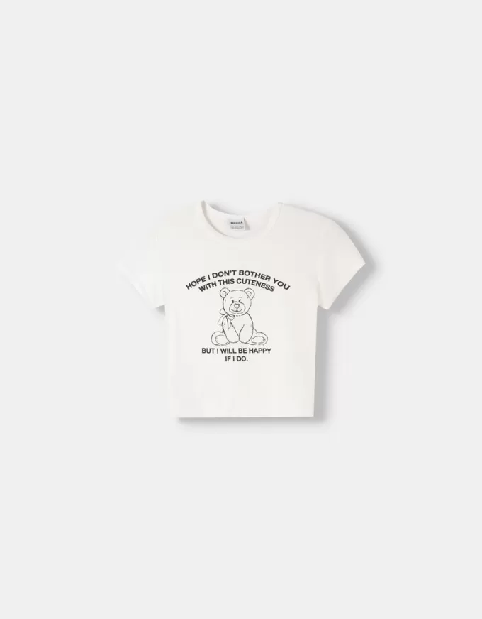 Short sleeve T-shirt with print