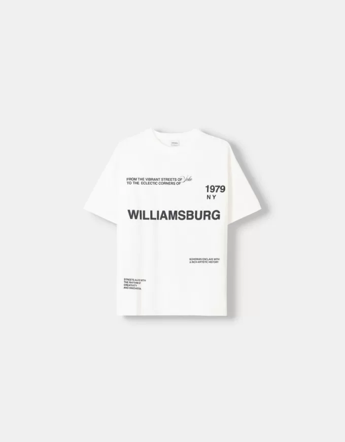 Short sleeve T-shirt with print