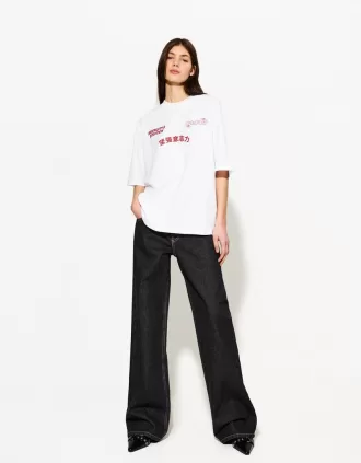 Short sleeve T-shirt with print