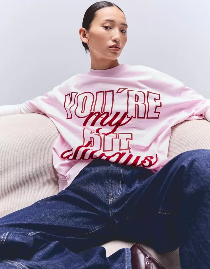 Short sleeve T-shirt with print