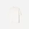 Short sleeve crepe shirt Short sleeve crepe shirt