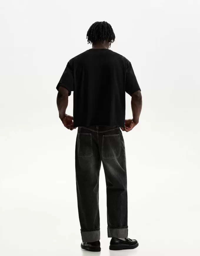 Short sleeve cropped T-shirt Short sleeve cropped T-shirt