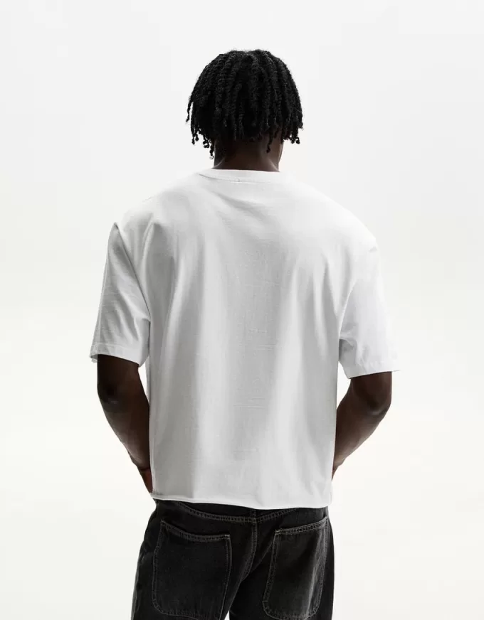 Short sleeve cropped T-shirt Short sleeve cropped T-shirt
