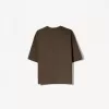 Short sleeve cropped T-shirt Short sleeve cropped T-shirt