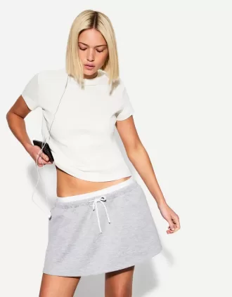 Short sleeve heavy cotton T-shirt