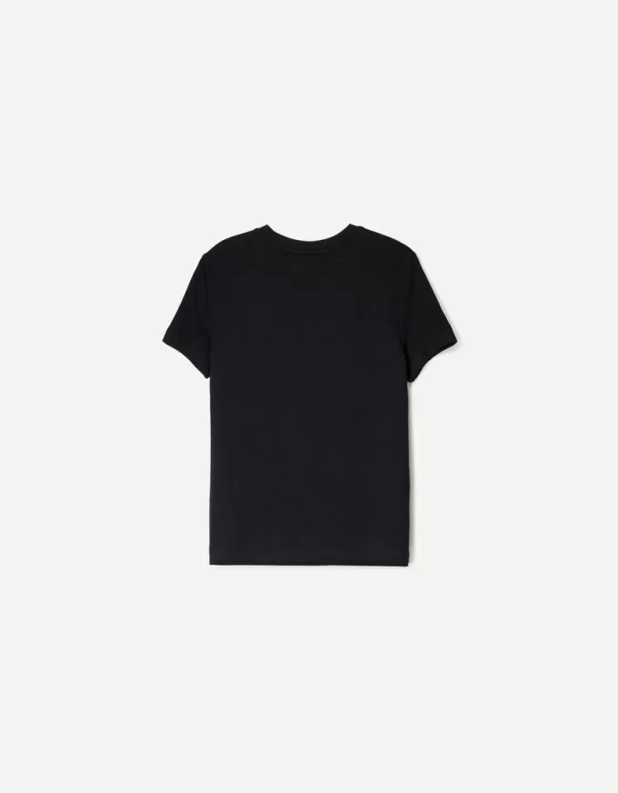 Short sleeve heavy cotton T-shirt