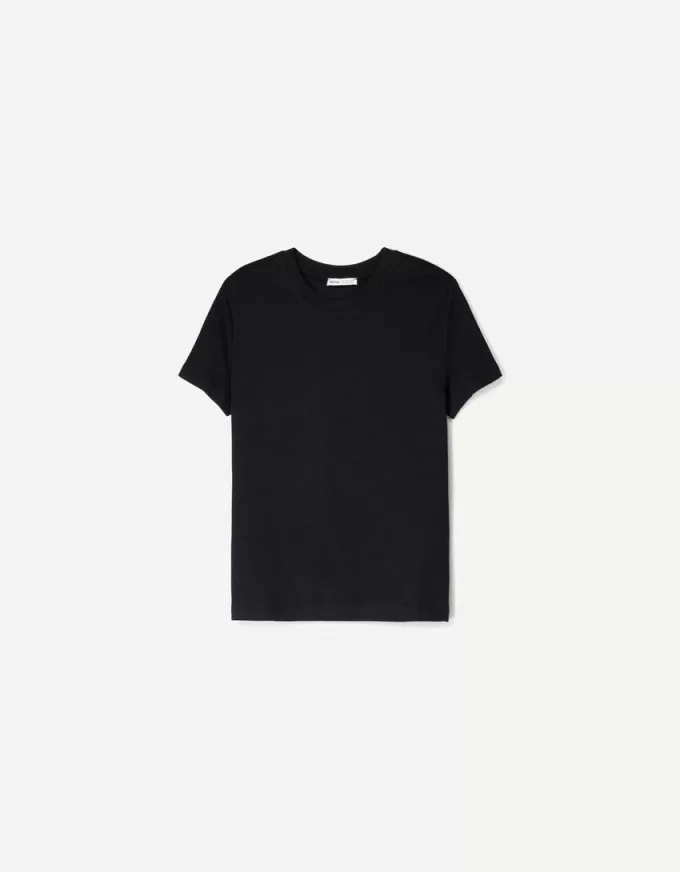 Short sleeve heavy cotton T-shirt