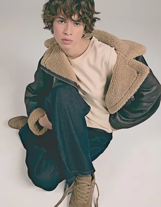 Short sleeve heavy cotton T-shirt