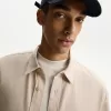 Short sleeve linen blend shirt Short sleeve linen blend shirt