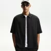 Short sleeve linen blend shirt Short sleeve linen blend shirt