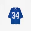 Short sleeve mesh sporty print T-shirt Short sleeve mesh sporty print T-shirt